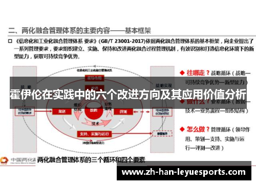 霍伊伦在实践中的六个改进方向及其应用价值分析